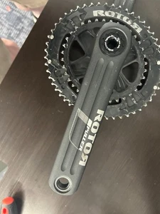 Manovella misuratore potenza rotore 172,5mm 52/36t Q anelli - Foto 1 di 4