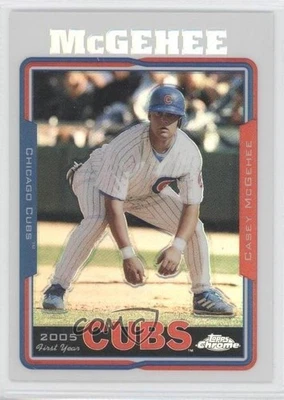2005 Topps Chrome Update & Highlights Refractor Casey McGehee #UH112 Rookie RC - Image 1 of 2