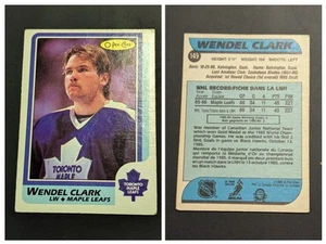 1985-86 O-Pee-Chee OPC #149 Wendel Clark RC Toronto Maple Leafs EX++ Great color - Picture 1 of 3