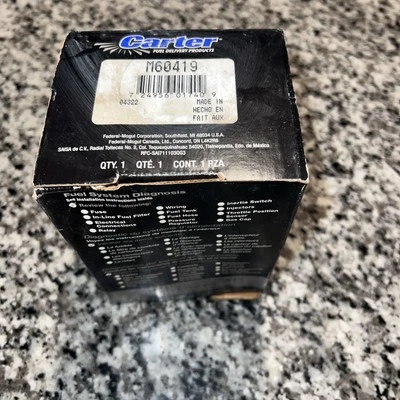 Mechanical Fuel Pump Carter M60419 fits 80-82 Toyota Corolla 1.8L-L4 - Image 1 of 4