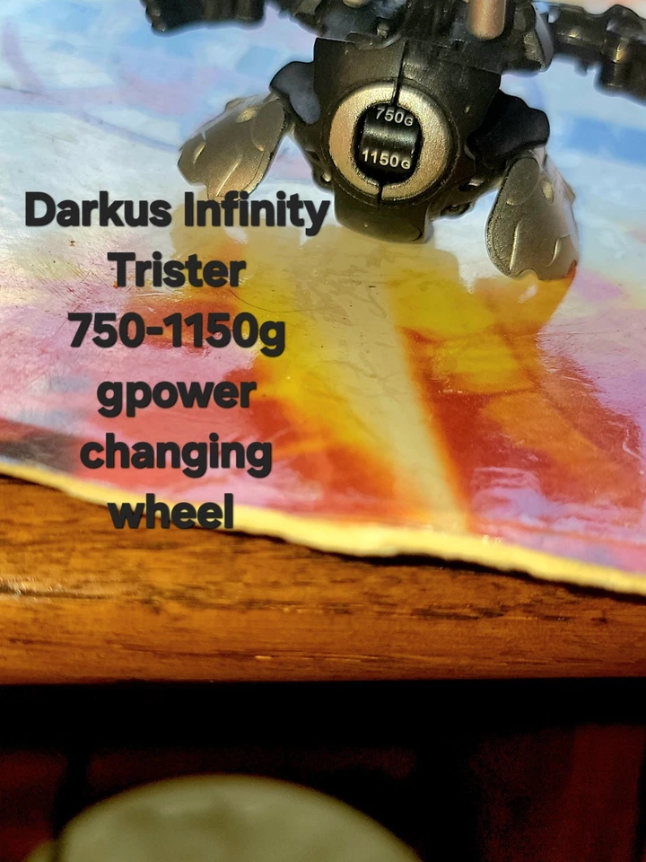 Bakugan Infinity Trister Darkus Mechtanium Surge Battle Brawlers G-change Black  - Image 1 of 1