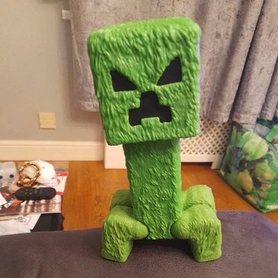 Mattel Minecraft Action Figure, 9.5" Posable Creeper Toy Collectible  - Image 1 of 4