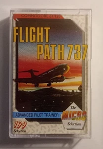 FLIGHT PATH 737 - Micro Selection - Commodore 64 C64 C128 - TESTED see photos - Picture 1 of 7