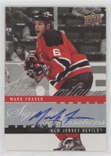 2008-09 Upper Deck Signature Sensations Series 2 Mark Fraser #SS2-MS Auto
