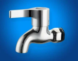 New Garden Washing Machine Water Tap Faucet Polished Chromeplate Finish - Picture 1 of 1