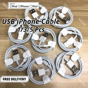 Wholesale Data Cord USB Cable Charger For iPhone 6 7 8 Plus X XS XR 11 12 13 14 - Picture 1 of 10