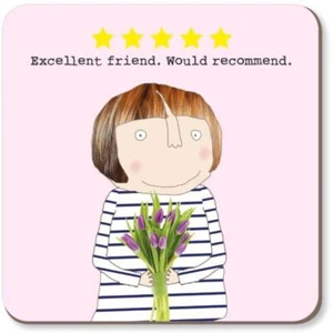 Rosie Made a Thing - Five Star Friend Coaster - Picture 1 of 2