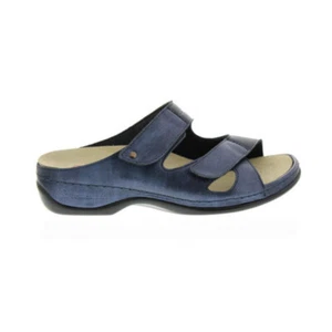 Berkemann Janna, Slipper, Blue, Perlato / Stretch, Width E-H 1027-371 Blue - Picture 1 of 10