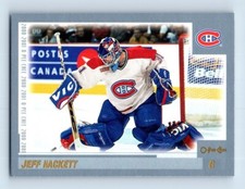 2000-01 O-Pee-Chee Jeff Hackett Montreal Canadiens #124