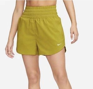 Short femme Nike One Dri-FIT taille haute 3 shorts doublés DX6642-390 XS - Photo 1/12