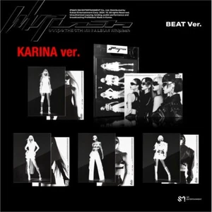 In Stock [KARINA ver] aespa 5th Mini Album [Whiplash] BEAT Ver. Kpop Sealed NEW - Picture 1 of 4