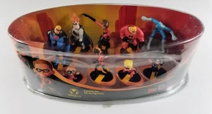 Disney Store Pixar Die Unglaublichen 9-teiliges Figuren Figurenset NEU/RAR - Bild 1 von 5