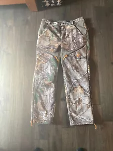 ScentLok Covert Deluxe Fleece Realtree Xtra Camo Hunting Pants Size Medium - Picture 1 of 4