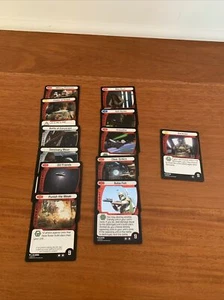 2007 Star Wars: Pocket Model Trading Card Game 12 Cards: 1 Rare;  5 Uncommon🌟 - Picture 1 of 4