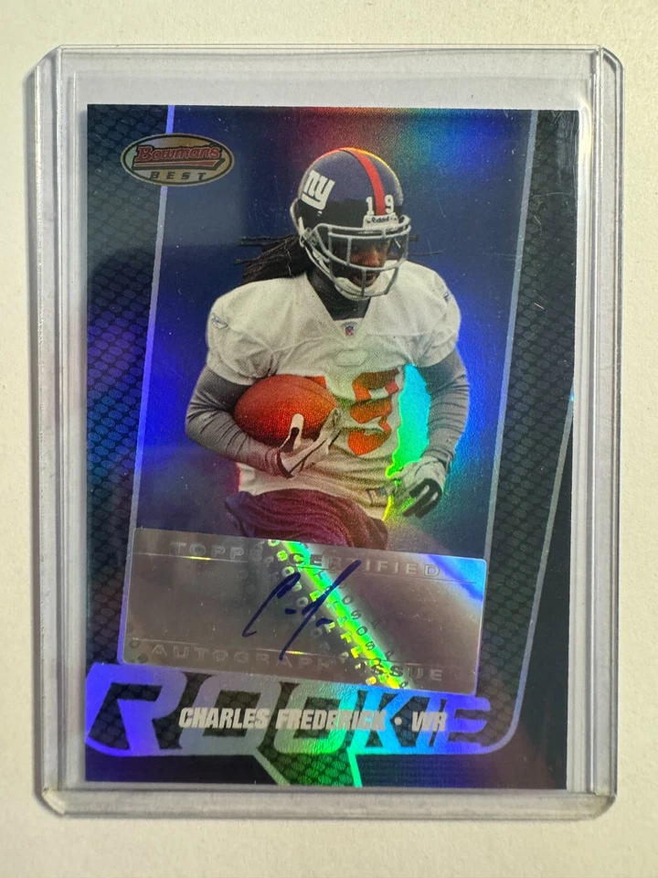 K226,526 - 2005 Bowman's Best #157 Charles Frederick RC Auto #/999 - Image 1 of 1