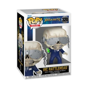 Megadeth Vic Rattlehead Trash Metal Band POP! Rocks #320 Vinyl Figur Funko - Picture 1 of 3