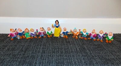 "Figura de colección de Disney Blancanieves y los 7 enanitos Bullyland juguete Bully Land 2"" de alto" Foto 1 de 4