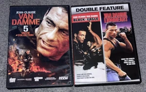 Van Damme 7 Movie DVD Double Team Universal Soldier Lionheart Maximum Risk - Picture 1 of 3