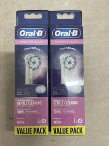 8 × Braun Oral-B SENSITIVE CLEAN Replacement Electric Toothbrush Heads - 8 Pack - Picture 1 of 3