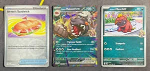 Arven's Mabosstiff ex 139/182 Maschiff 138 Sandwich 161 SET Destined Rivals COMO NUEVO - Imagen 1 de 6