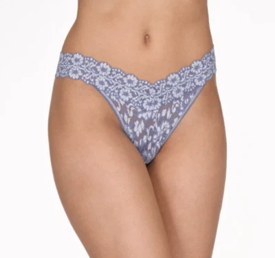 Tanga Hanky púrpura tinte cruzado tiro bajo para mujer talla única L1357 Foto 1 de 2