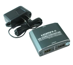 HDMI (Female) to HDMI (Female) and DisplayPort Splitter to 4Kx2K@60Hz - Picture 1 of 2