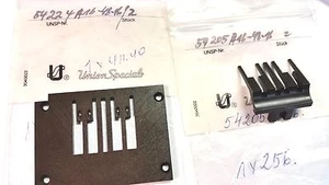 UNION SPECIAL 54200 FEED DOG 54205A16-48-16 ,THROAT PLATE 54224A16-48-16 - Picture 1 of 5