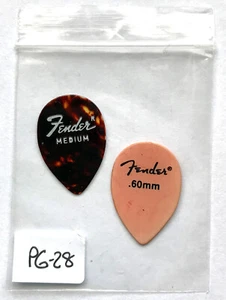 Fender picks pg-28 (2picks medium) - Picture 1 of 7