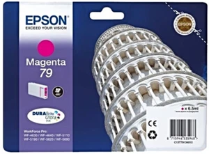 C13T79134010 Magenta Epson 79 Cartuccia d'inchiostro stampante Torre di Pisa Inchiostro T7913 - Foto 1 di 1