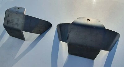 2 x Land Rover Defender Discovery Diff Guards Weld On Heavy Duty 6mm Steel UK  - Image 1 of 4