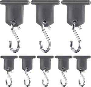 BBTO RV Awning Light Clip RV Party Light Holder Camper Awning Hook Light Plastic - Picture 1 of 7