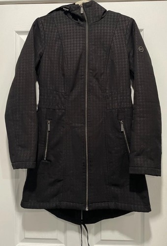 Giacca da donna marrone Michael Kors Missy cerniera intera taglia XS