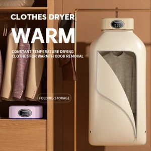 New Folding Clothes Dryer Portable Travel Clothing Dehumidifying Sterilize Dryer - Picture 1 of 20