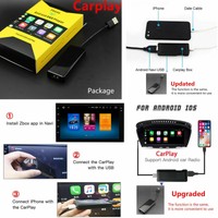 For Car Android MP5 DVD Stereo Player 5V USB Smart Link Apple Carplay Dongle Box