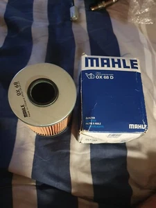 OEM Mahle oil filter OX 68 D, BMW 11421730389, 3/5-ser M3 Z3 Z4, 1991-2009 - Picture 1 of 4