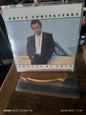 BRUCE SPRINGSTEEN "TUNNEL OF LOVE" - LP ORIGINAL EUROPE (1987) - - Photo 1/4