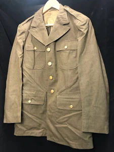 Original WW2 US Army Class A Dress Jacket - Private Ryan Prop - 39" Long - Picture 1 of 16