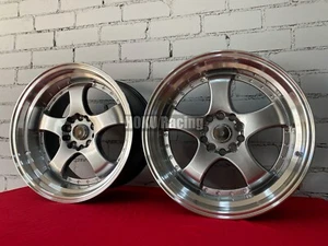 4X 18" 5X120 Meister S1 Style Deep Dish Alufelgen für BMW E34 E46 E90 E39 E60 - Bild 1 von 20