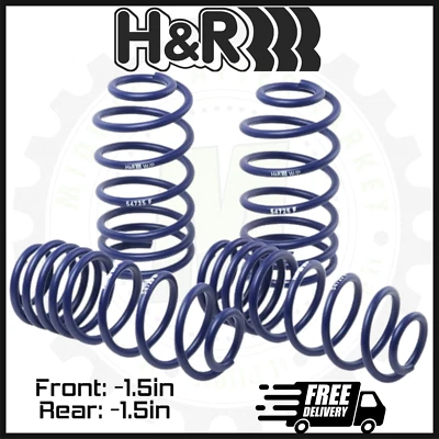 Muelles reductores deportivos delanteros y traseros H&R | Se adapta a Porsche Macan GTS 95B 2016-2023 Foto 1 de 2