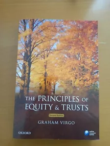 The Principles of Equity & Trusts By Graham Virgo - Picture 1 of 2