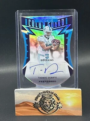 2016 Prefered Football Thomas Duarte Rookie Color Guard Autograph #/25 Dolphins - Image 1 of 2