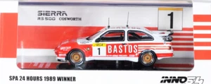 INNO64 Ford Sierra RS500 Cosworth #1 `Bastos` Spa 24h 1989 Winner 1/64 - Picture 1 of 1