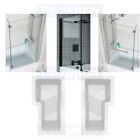 1500/1600/1700/1800mm L Shape Shaped Shower Bathtub Optional Bath Panel Screen