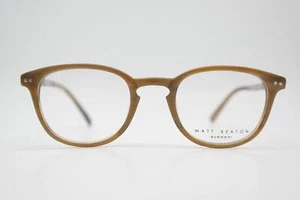 Gafas Mate Keaton MK1054 Marrón Plata Ovalado Montura Gafas Nuevas - Imagen 1 de 6