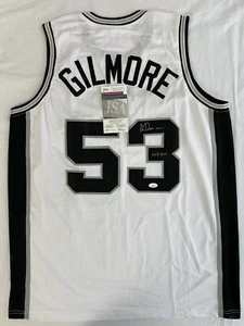 Artis Gilmore Sr. HOF ‘11 San Antonio Spurs Signed Autographed Jersey JSA COA - Picture 1 of 9
