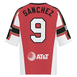 Dallas Burn - hugo sanchez jersey playera Replica Retro shirt, 1996 1997 home - Picture 1 of 5