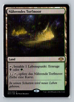 1x Nurturing Peatland (German) (243) Modern Horizons MH1 MTG NM - Image 1 of 2