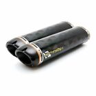 Two Bothers Carbon Slip On Silencer Muffler Exhaust Fits Ducati 848 2008 2009