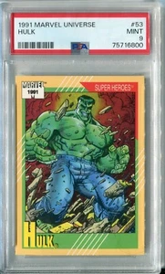 Impel Marvel Universe Incredible Hulk 1991 #53 clasificado PSA 9 como nuevo superhéroes - Imagen 1 de 1