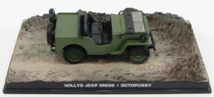 1:43 Edicola Jeep Willys M606 1942 James Bond 007 Octopussy BONDCOL046 Modellino - Foto 1 di 2